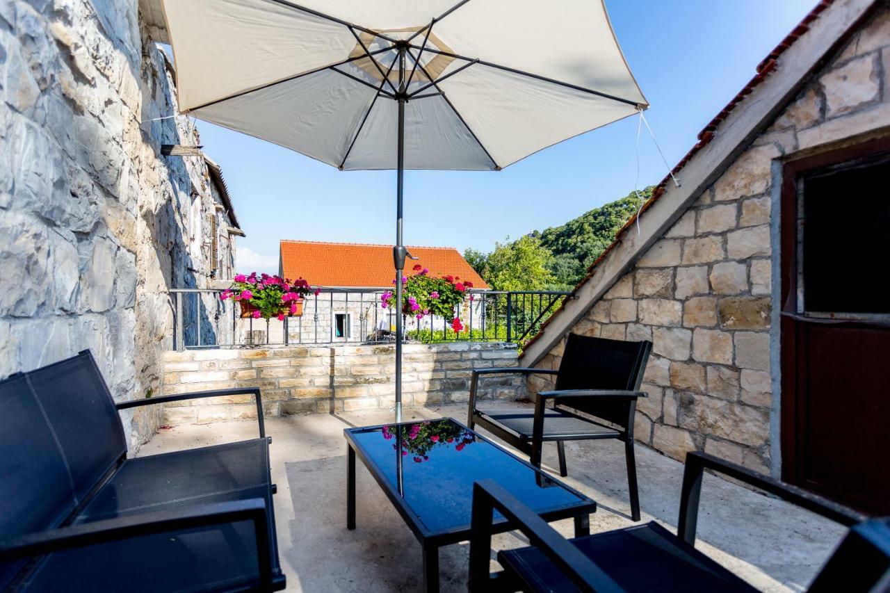 Apartmani Rebac Gata Bagian luar foto